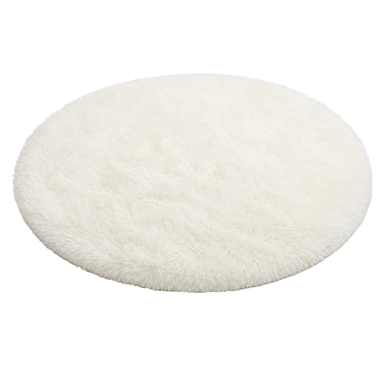 Plush Round Area Rug