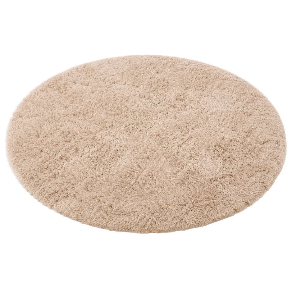 Plush Round Area Rug