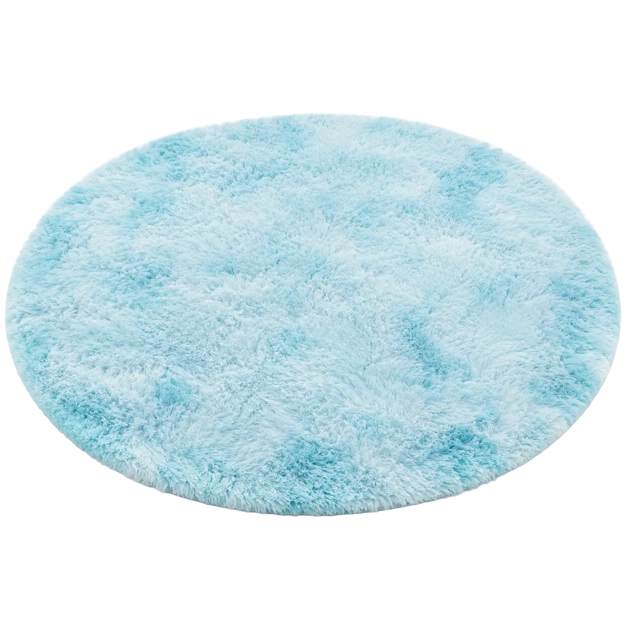 Plush Round Area Rug