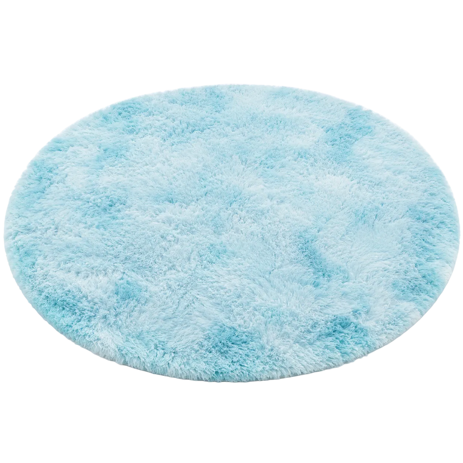 Plush Round Area Rug
