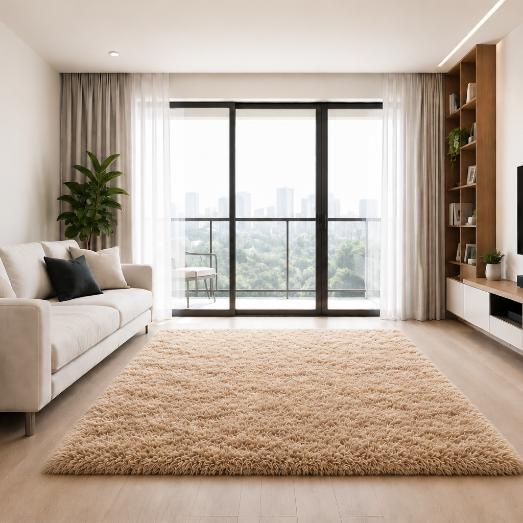 Plush Bedside Carpet