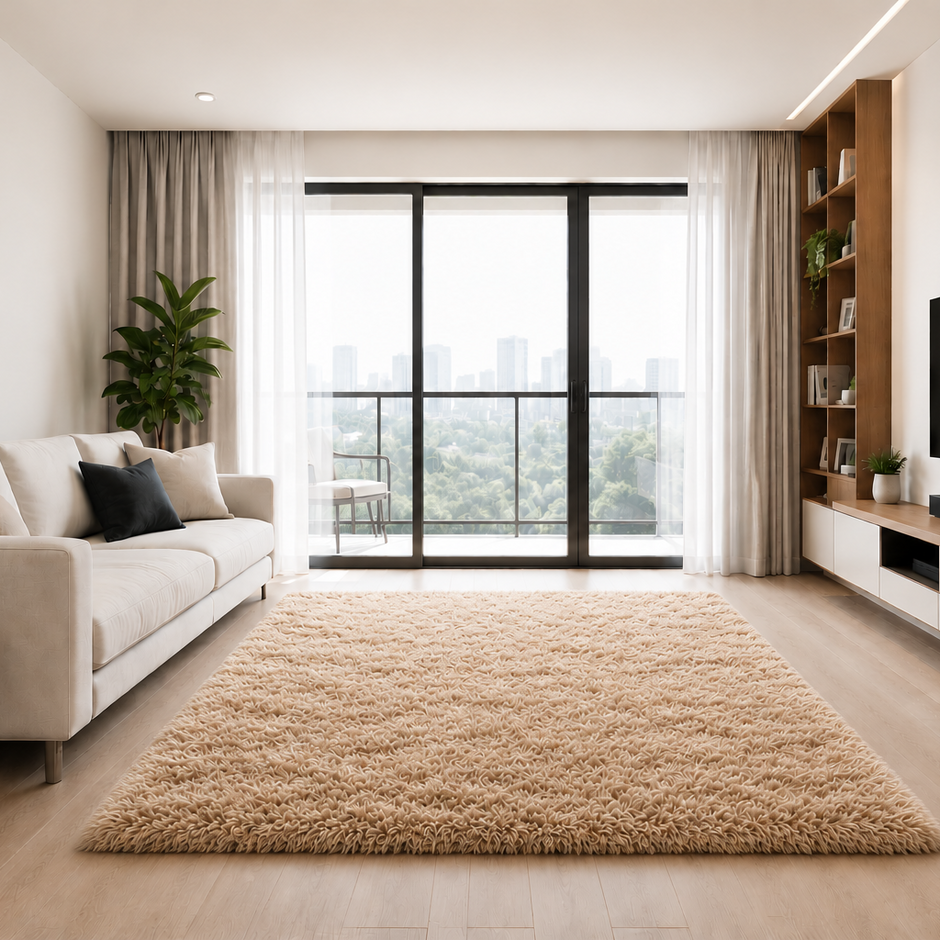 Plush Bedside Carpet